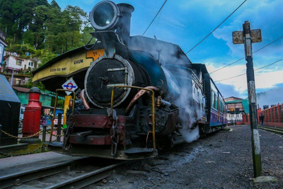 Sikkim und Bhutan Reise, Darjeeling Himalayan Railway, Indien