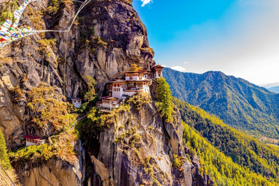 Tigernest-Kloster, Bhutan Rundreisen