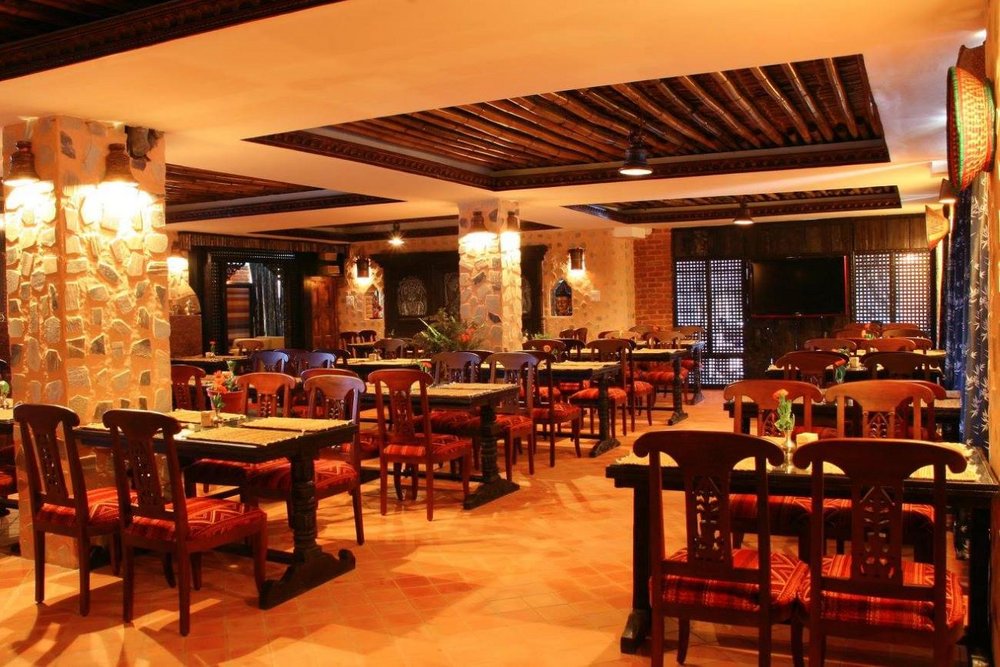 Restaurant, Hotel Heritage Bhaktapur, Nepal Rundreise