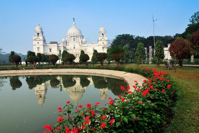 Sikkim und Bhutan Reise, Victoria Memorial, Kolkata, Indien