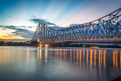 Privatreise Indien, Howrah Bridge, Kolkata, Sikkim und Bhutan Reise