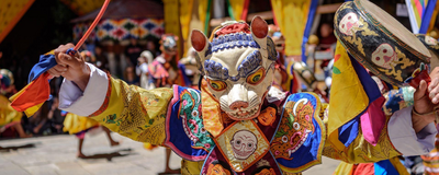 Bhutan Rundreise, Paro Tsechu Fest, Im Land des Donnerdrachen, Bhutan