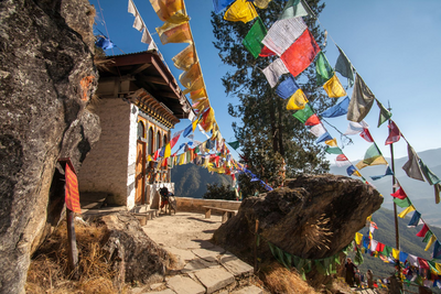 Wanderung zum Tigernest Kloster, Bhutan Rundreisen