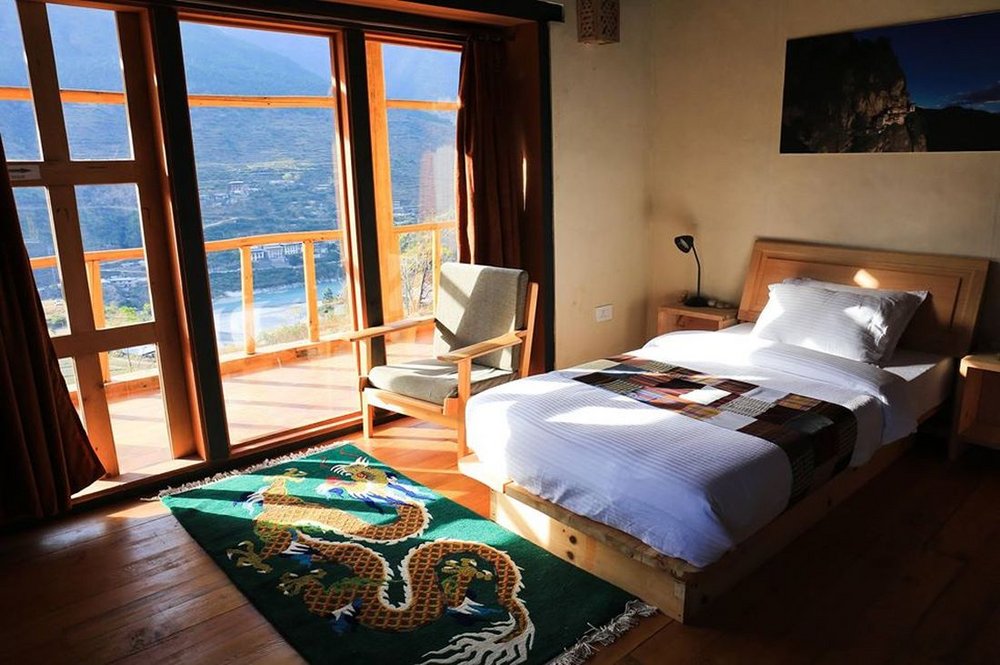 Gästezimmer, Wangdue Eco Lodge, Bhutan Reise