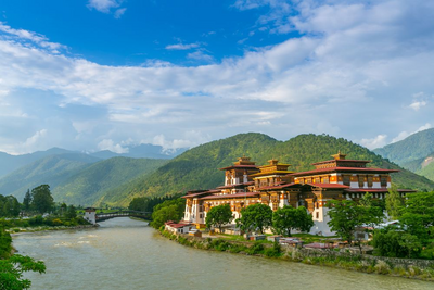 Festung Punakha Dzong, Bhutan Luxusreise