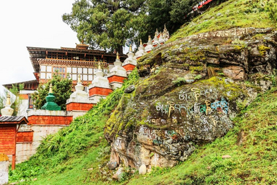 Kurjey Lhakhang, Bhutan Reise